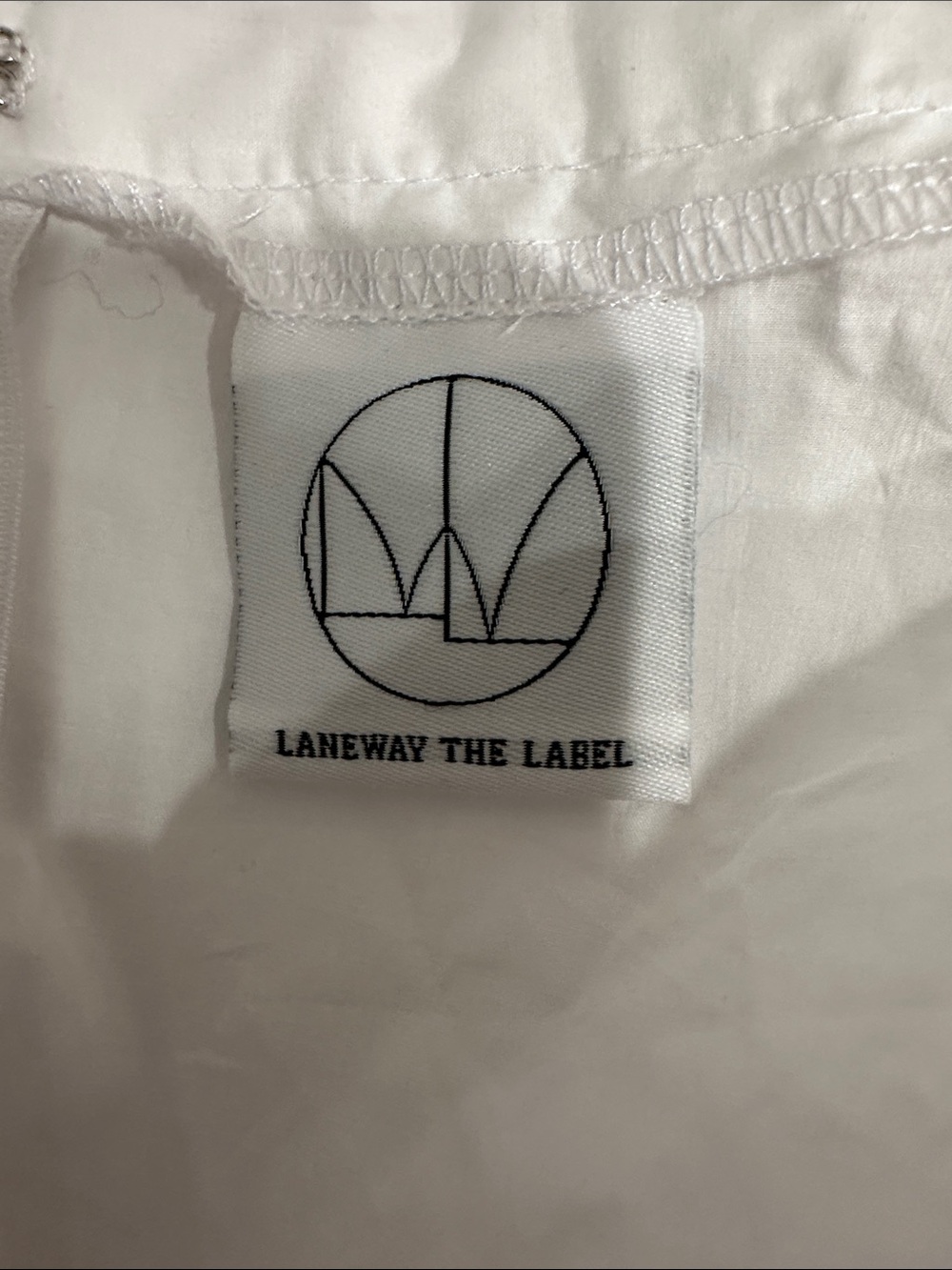 Laneway the label White Midi Skirt with Slit and Decorative Belt - Picture 7 of 9